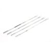 4pc Cuisena Stainless Steel Seafood Fork Pick Set - Silver