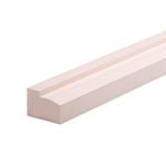 66 x 42mm 5.4m Baluster Bottom Rail H3 Pink Pine FJ Primed EBR4 LOSP