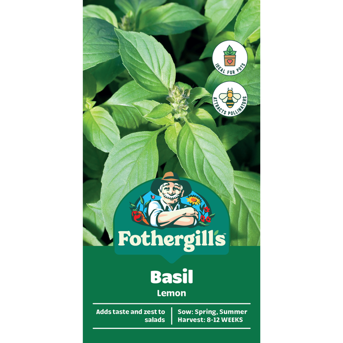 Fothergill's Lemon Basil Herb Seeds