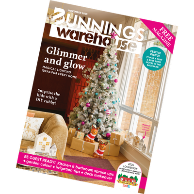 November Bunnings magazine front cover.