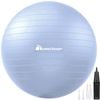 METEOR Light Blue 75-85cm Yoga Ball with Pump