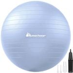 METEOR Light Blue 75-85cm Yoga Ball with Pump