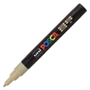 Uni Posca PC-3M Bullet Tip Paint Marker (Beige)
