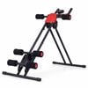 Costway Folding Ab Machine Trainer Adjustable Abdominal Workout Black
