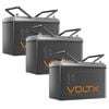 Voltx 12v 300ah Lifepo4 Deep Cycle Battery For Rv & Camping 3840wh, Built-in Bms