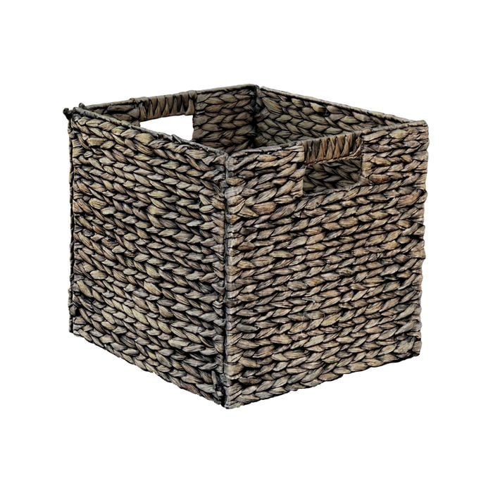 Flexi Storage Clever Cube 320 x 320 x 350mm Stain Water Hyacinth Insert