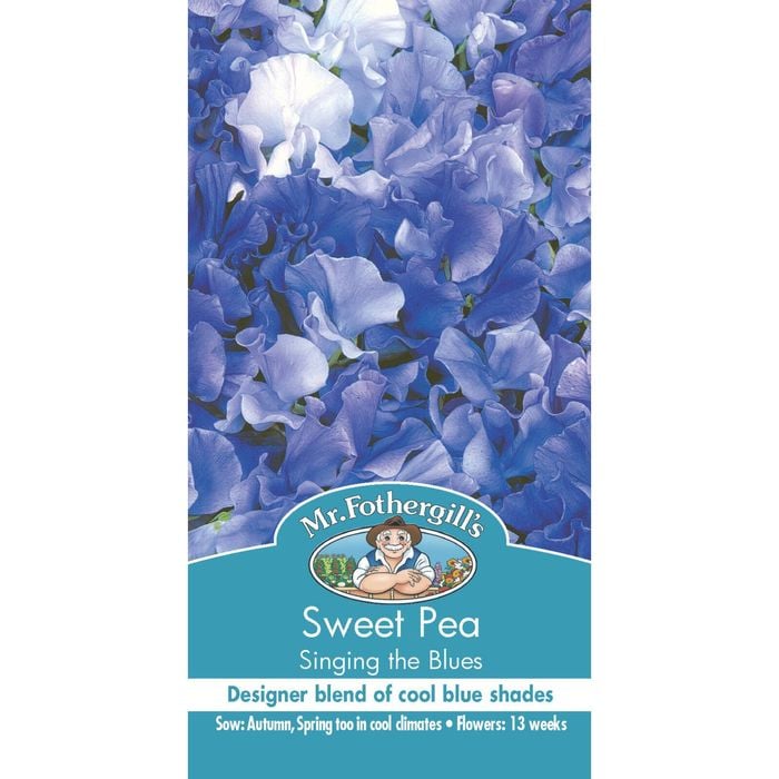 Mr Fothergill's Sweet Pea Singing The Blues Seeds