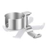 2 in 1 Desk Cup Holder with Headphone Hanger - Anti-Spill, Easy Install (Silver)
