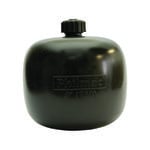 Philmac 6" Black 5/16" Thread Plastic Float