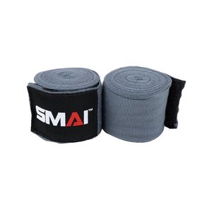 SMAI Boxing Hand Wraps 450cm / 180 inch - Charcoal