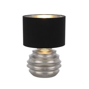 Telbix Silver/Black Aras Table Lamp