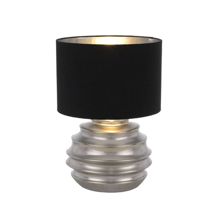 Telbix Silver/Black Aras Table Lamp