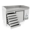 Atosa 2 Door Refrigerated Pizza Table Epf3495