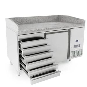 Atosa 2 Door Refrigerated Pizza Table Epf3495