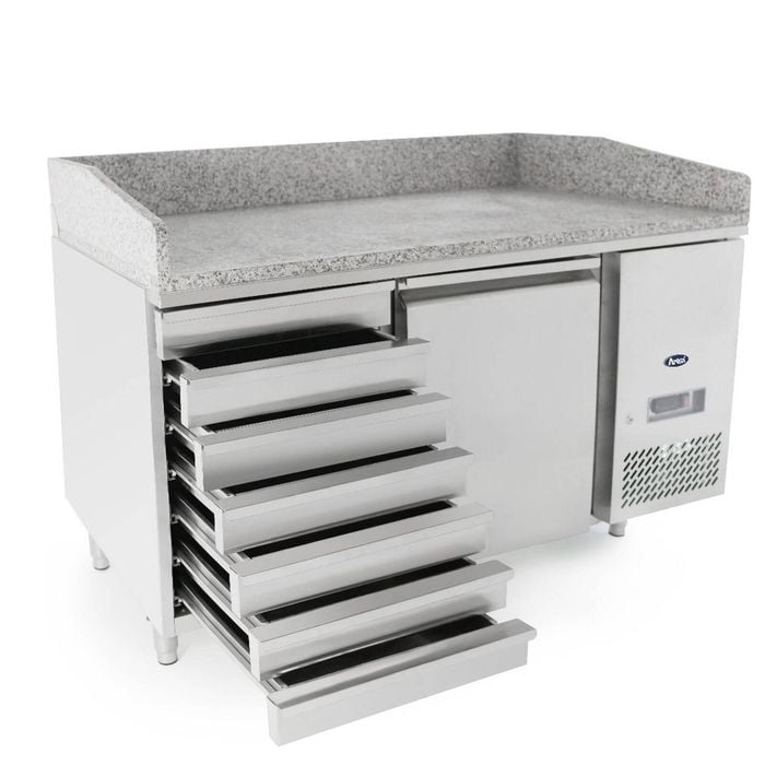 Atosa 2 Door Refrigerated Pizza Table Epf3495
