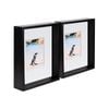 Nicola Spring 8" X 10" 3d Deep Box Photo Frames With White 4" X 6" Mount - Pack Of 2