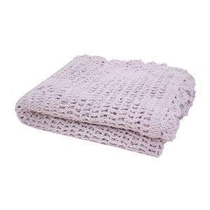 Bambury Callista Throw - Lilac