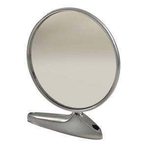 Italian Styling Narrow Slimline Chrome Side Mirror, Universal Fit