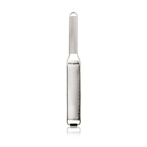 Microplane Professional Citrus Zester Handheld Grater Stainless Steel Silver