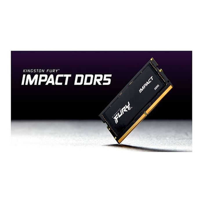 メモリー Kingston FURY IMPACT DDR5 32GB (2x16GB) Kingston Fury Impact 32GB (2x16GB) 5600MT/s DDR5 CL40 Laptop