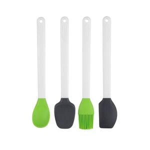 4pc Progressive Mini Silicone Cooking Utensils Set