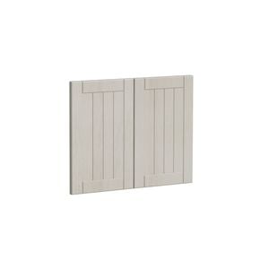 Kaboodle 600mm Provincial White Country Farmhouse Sink Doors - 2 Pack