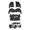 AUSGO 3-Row Set Car Floor Mats for ISUZU MUX MU-X 2021-Onwards Floor Liners