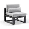 Santorini Single Modular Outdoor Aluminium Lounge