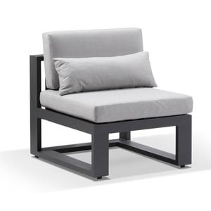 Santorini Single Modular Outdoor Aluminium Lounge