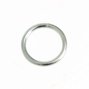 Pinnacle 28x4mm Zinc Plated Round Rings 4PK