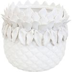 LVD Pineapple Plantervase Decorative Home Decor Ornament Statue Ivory