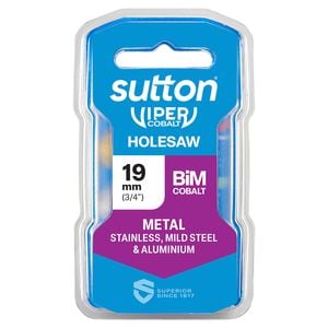 Sutton 19mm Viper Bimetal Cobalt Holesaw