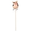 Northcote Pottery 7 x 30cm 3D Pig Metal Decorative Garden Stake