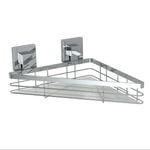 Fusion-Loc 26kg Stainless Steel Style Plus Corner Shower Caddy