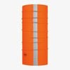 BUFF Safety Original Ecostretch Multifunctional Neckwear - Reflective Solid R-Orange Fluor
