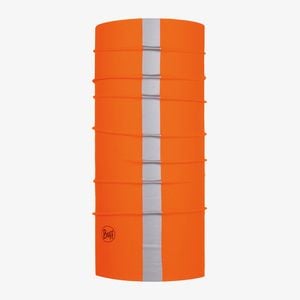 BUFF Safety Original Ecostretch Multifunctional Neckwear - Reflective Solid R-Orange Fluor