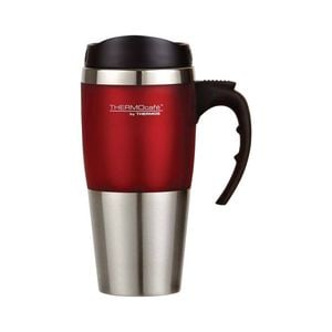 THERMOcafe Stainless Steel Travel Mug 450ml Red Thermos