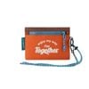M SQUARE Anti-Theft Money and Ticket Pouch – Secure Travel Organizer for Valuables Orange