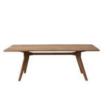Home Bazar 220 x 100cm Dali Teak Dining Table