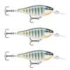 3x Rapala 5.5cm Shad Rap Elite (Floating) Fishing Lures - Gilded Blue Gill