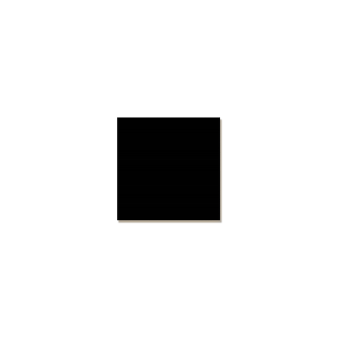 Johnson Tiles 97 x 97mm Black Gloss Spectrum Wall Tile