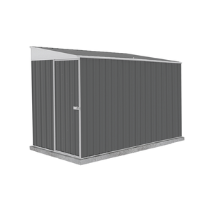 Absco Sheds 1.52 x 3.0 x 2.06m Woodland Grey Narrow Single Door Garden Shed