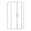 Stein 1000 x 1830mm White Windsor Curved Shower - Door Only