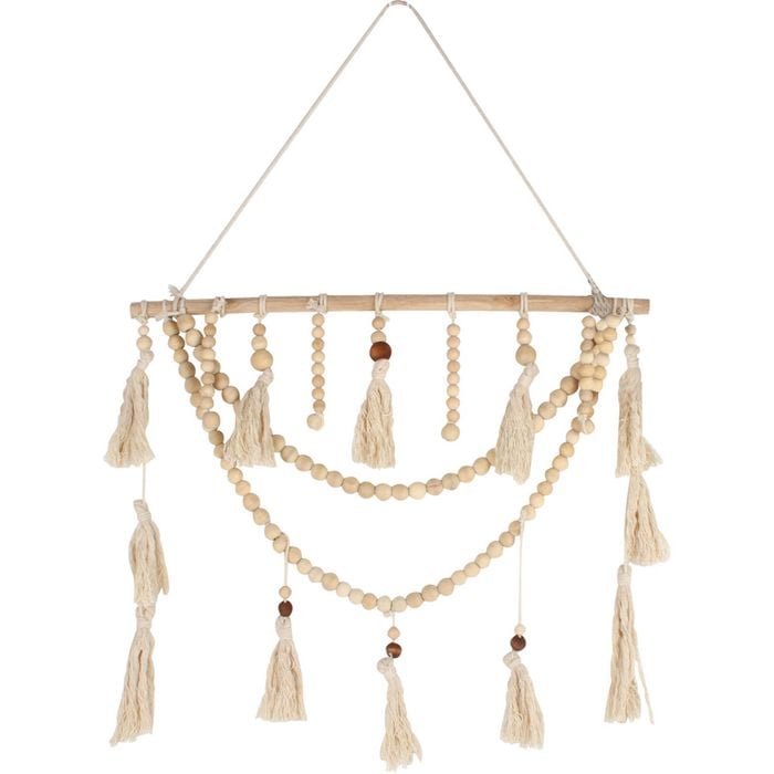Maine & Crawford Ibiza Boho 65cm Macrame Wall Decoration Display