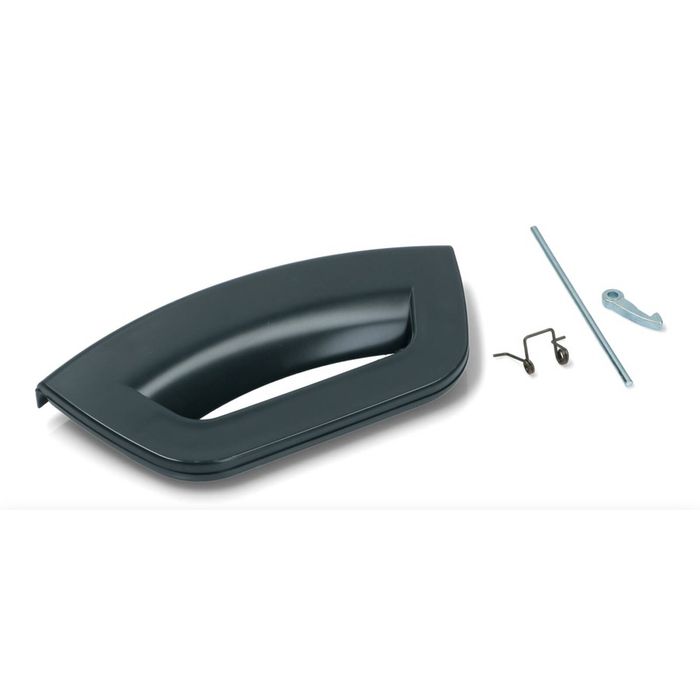 Front Load Washing Machine Dryer Combo - Black Door Handle C00286151, suits Ariston