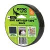 Croc Grip 5m x 25mm Black Soft Textured Tape