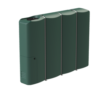 Promax 3,000L Heritage Green Slimline Tank