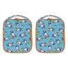 2PK Splosh Out & About Shark Kids/Children Insulated Lunch Bag 21x25cm Blue