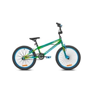 Razor Nightmare Kids/Children's BMX Bike 20" Neo Chrome Green