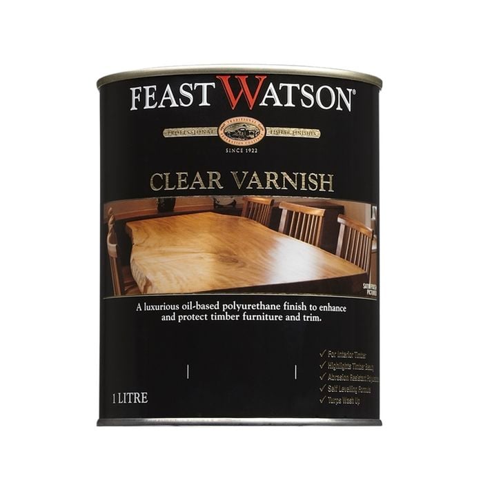 Feast Watson 1L Clear Satin Varnish